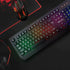 K9320 Ultra-thin Waterproof USB Wired Gaming Keyboard with 19 Anti-ghosting Keys